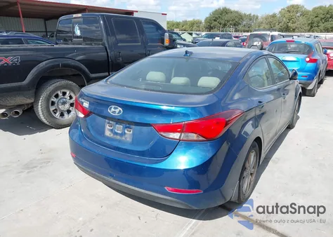 2016 Hyundai Elantra Se from USA, damaged, VIN KMHDH4AE5GU567539